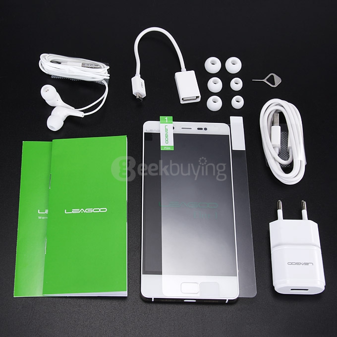 [HK Stock] Leagoo Elite 1 4G LTE 5.0inch FHD Android 5.1 3GB 32GB Smartphone 64bit MT6753 Octa Core 16MP Touch ID Gorilla 3 -Gold Frame