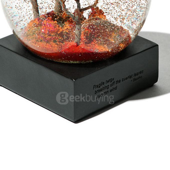 Creative Autumn Crystal Ball Snow Globe