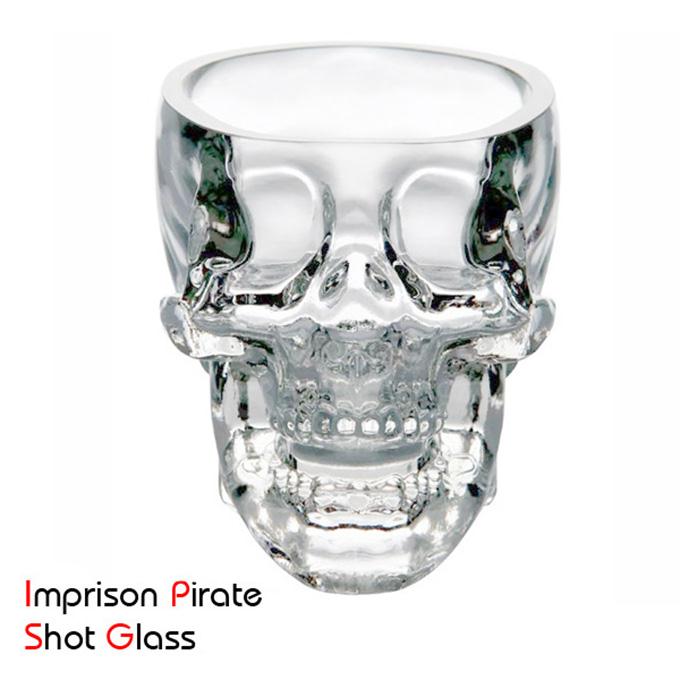 Crystal Skull Head Vodka Whiskey Glass Cup