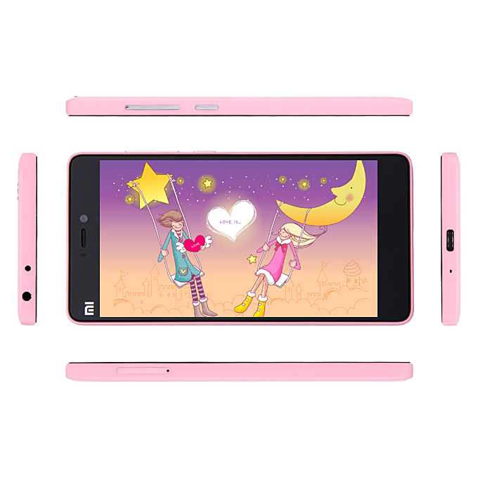 Xiaomi Mi4C 5.0inch Android 5.1 3GB 32GB Smartphone 4G FDD-LTE 64-bit Snapdragon 808 Hexa Core 1.8GHz 13.0MP 5.0MP Type-C Edge Tap - Pink