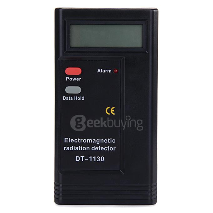 Electromagnetic Radiation Detector Dosimeter Professional Tester - Black