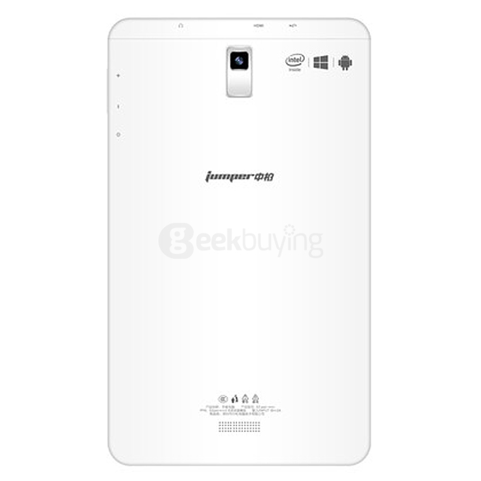 [HK Stock]Jumper EZpad Mini2 8 Inch Dual Boot Windows10 + Android4.4 Tablet PC 2GB/64GB Intel Z3735F Quad Core 1.83GHz IPS 1920*1200 HDMI - White