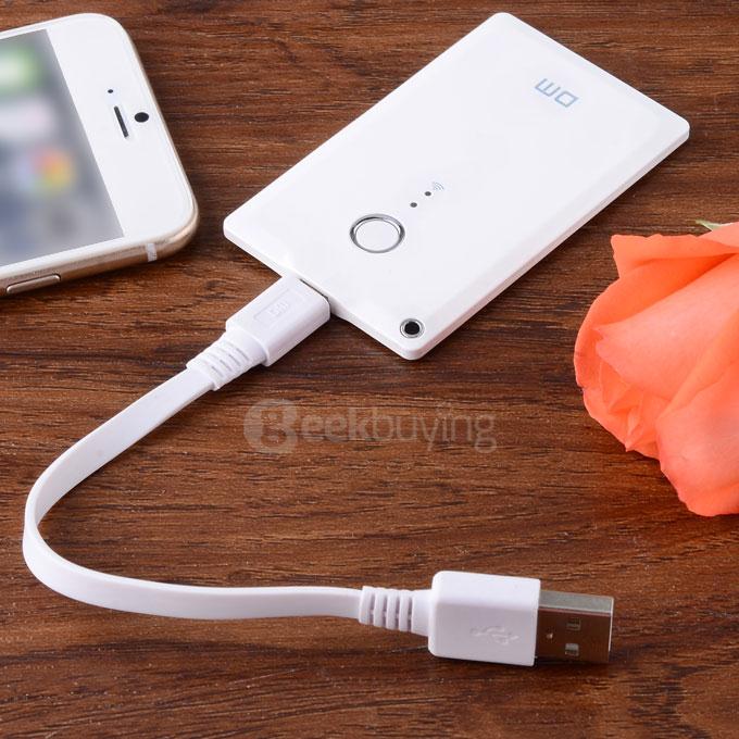 DM WFD009 64GB Wireless WiFi Expansion Phone U Disk USB Flash Drive with LED Indicator for iOS Android - White