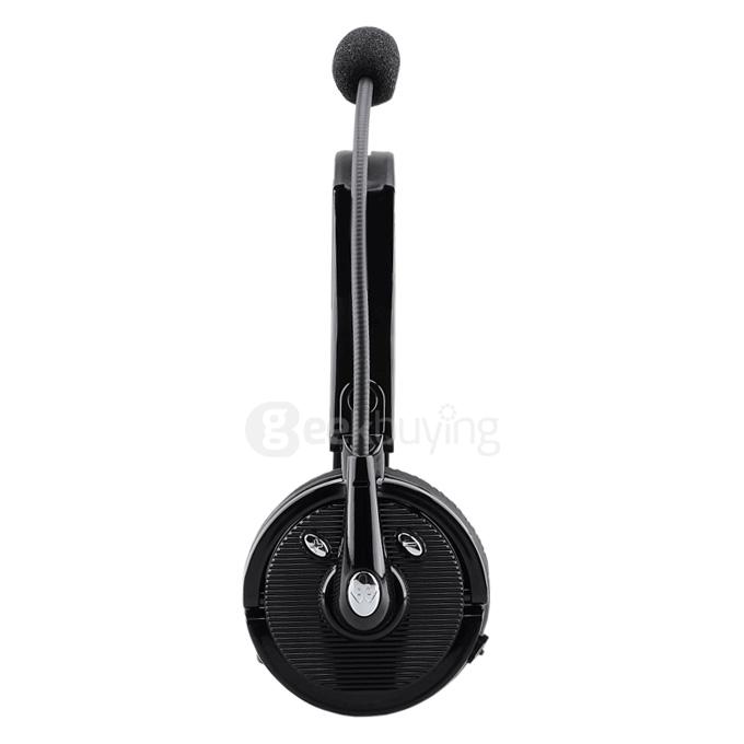 M10B EU Plug Single Side Bluetooth V2.1 EDR Headphone - Black