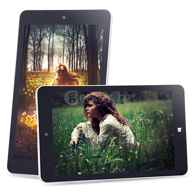 PIPO W7 7 Inch Windows8.1 Intel Z3735G Quad Core 1.83GHz 1GB/16GB Tablet PC IPS 1280*800 Bluetooth HDMI WiFi - Black+White
