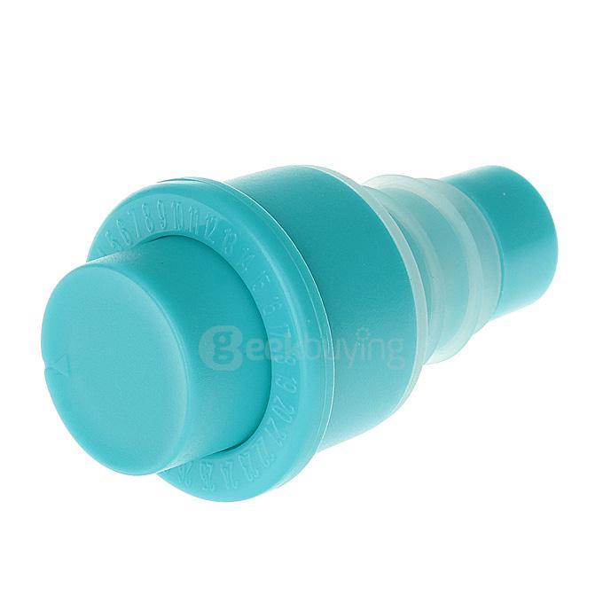 Red Wine Vacuum Bottle Stopper Sealing Plug  - Blue