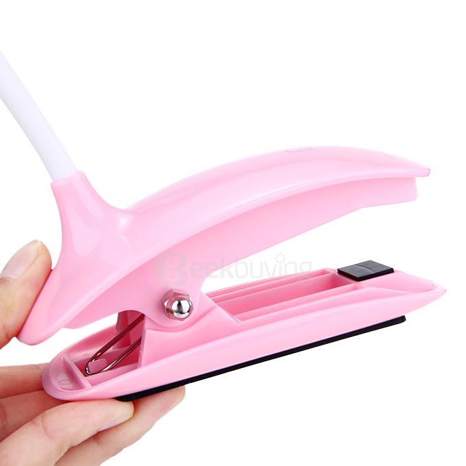 IP65 LED Fashion Charging Eye Protection Table Lamps - Pink