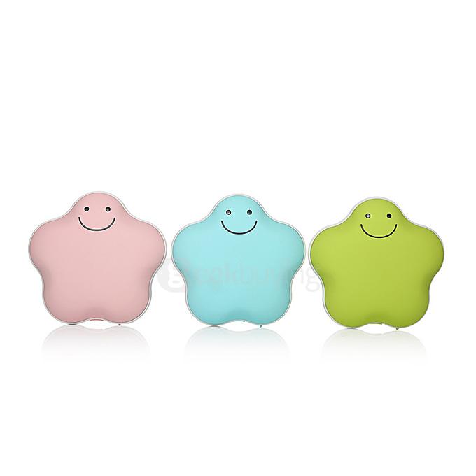Lucky Star 3600mAh Power Bank Hand Warmer - Blue