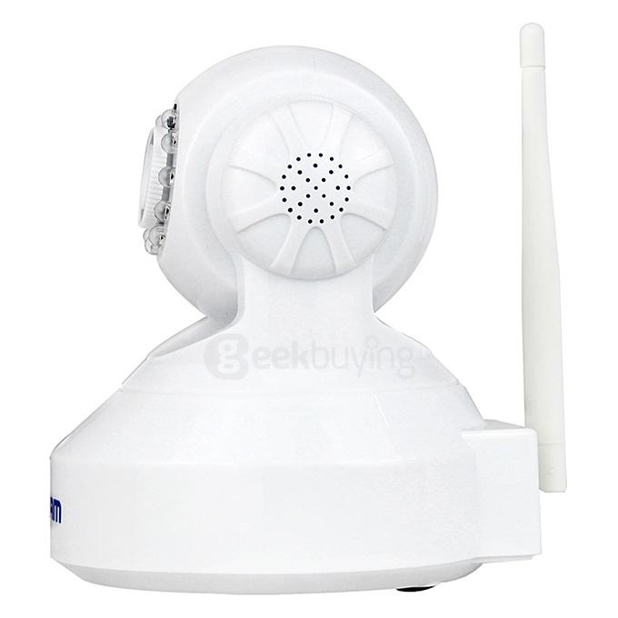ESCAM QF001 WiFi 720P Smart Wireless Webcam Security Camera - White