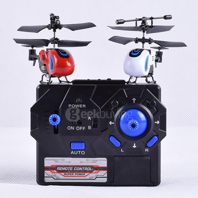 HW7001 3.5CH Mini Remote Control Gyro Gyroscope RC Helicopter - Red