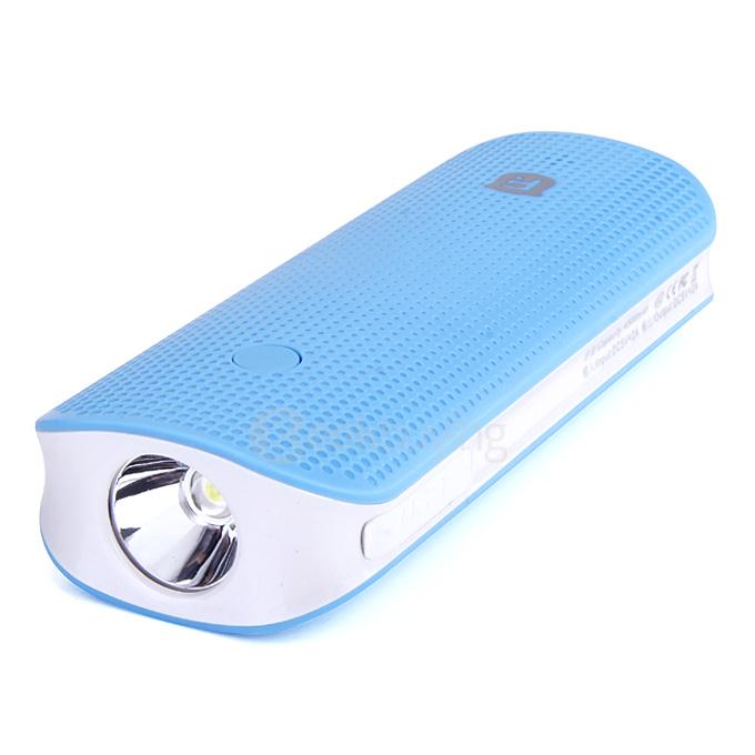 REACHFAR RF-V20 7 In 1 Multifuncional GPS Tracker 4500mah Power Bank - Blue