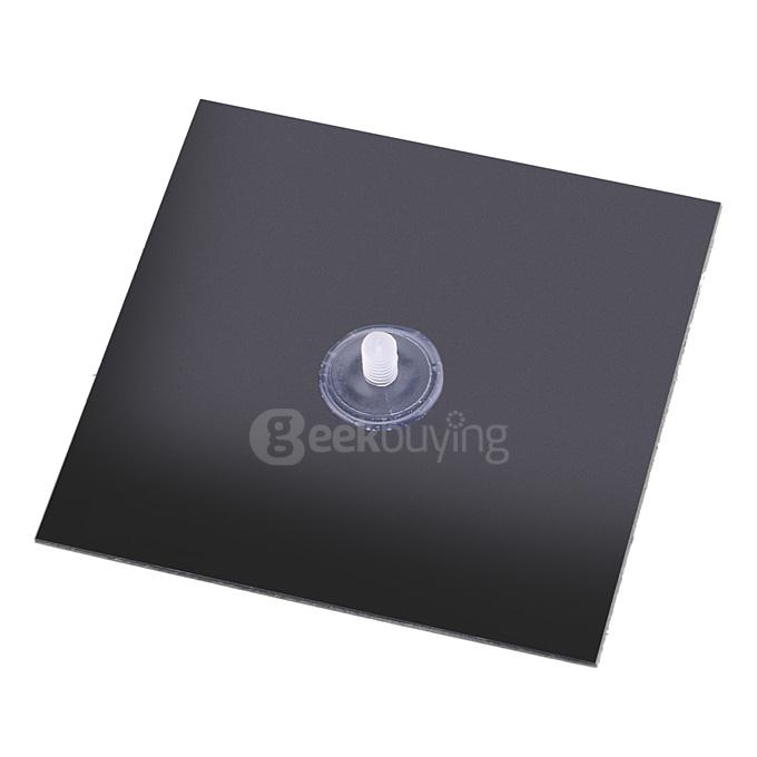 DIY HD Pyramid 3D Holographic Projection Pyramid MV Projector Case Kit - Black + Transparent