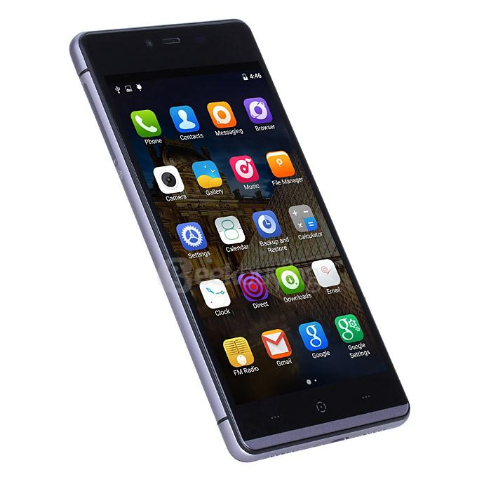 Kingzone K2 5.0inch FHD 4G LTE Android 5.1 3GB 16GB Smartphone 64bit MTK6753 Octa Core 13.0MP Touch ID HotKnot - Black