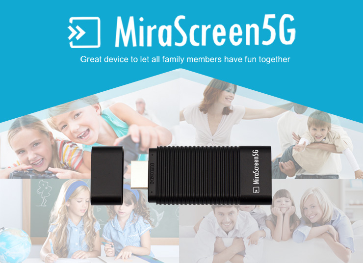 MiraScreen 5G Dongle DLNA EZMirror EZ Air Airmirror AM8252 RTL8811 2.4G/5G AC WIFI