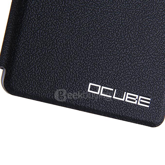 Protective Hard Cover Flip Stand Leather Case for UMI Fair Smartphone - Black