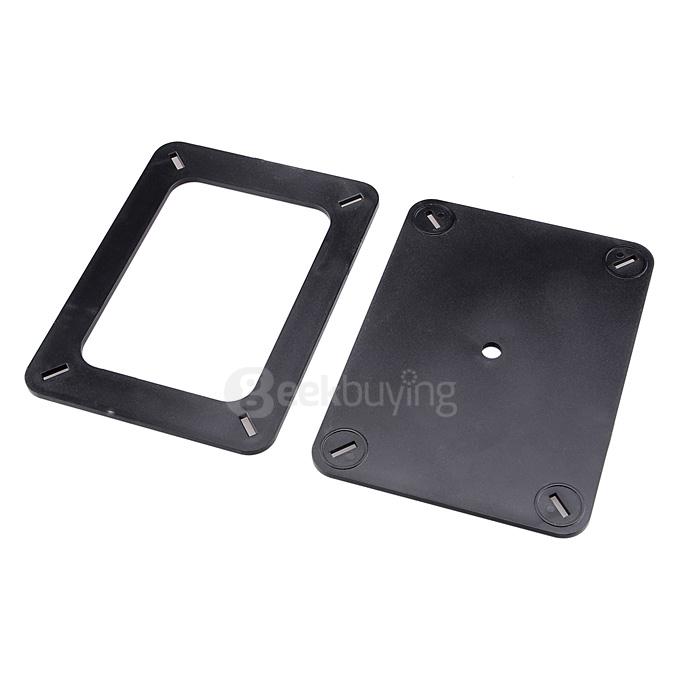 DIY HD Pyramid 3D Holographic Projection Pyramid MV Projector Case Kit - Black + Transparent