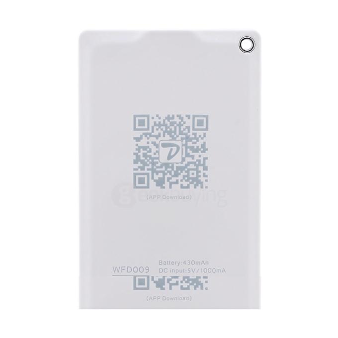 DM WFD009 64GB Wireless WiFi Expansion Phone U Disk USB Flash Drive with LED Indicator for iOS Android - White