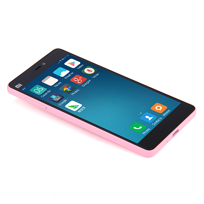 Xiaomi Mi4C 5.0inch Android 5.1 2GB 16GB Smartphone 4G FDD-LTE 64-bit Snapdragon 808 Hexa Core 1.8GHz 13.0MP 5.0MP USB Type-C Edge Tap - Pink