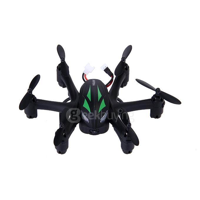WLtoys Q282G 5.8G FPV With 2.0MP Camera 6-Axis RC Hexacopter RTF - Black+Green
