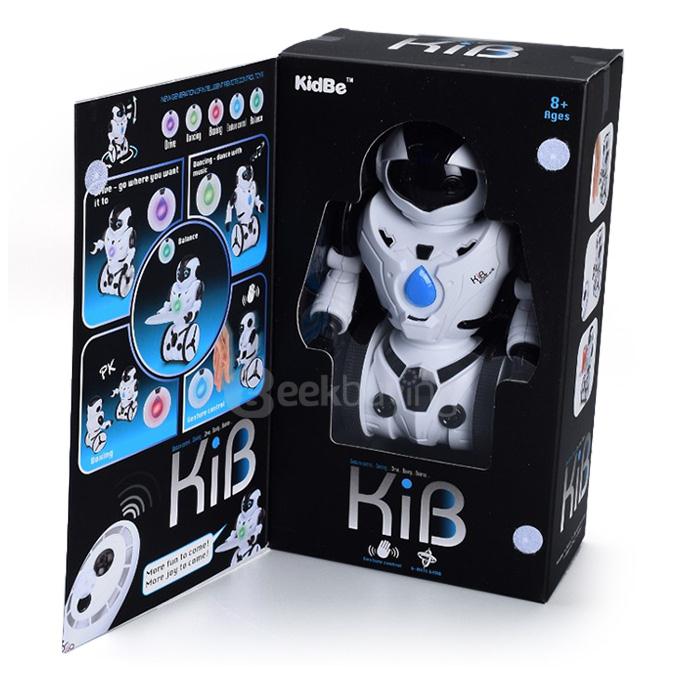 KiB RC Robot Intelligent Balance Wheelbarrow Dance Drive Box Gesture Control Battle Electric Toy Gift