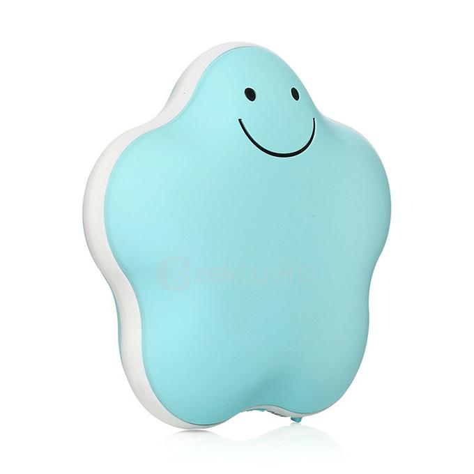 Lucky Star 3600mAh Power Bank Hand Warmer - Blue