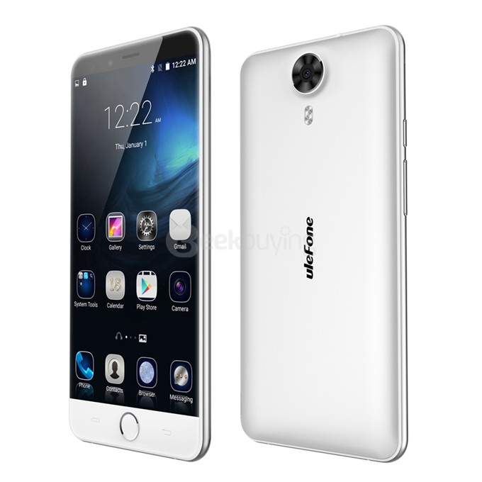 Ulefone Be Touch 3 5.5inch FHD 4G LTE Smartphone Android 5.1 3GB 16GB 64bit MTK6753 Octa Core 1.3GHz 13.0MP - Silk White