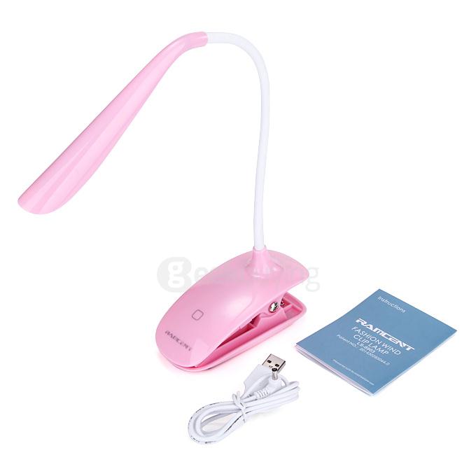 IP65 LED Fashion Charging Eye Protection Table Lamps - Pink