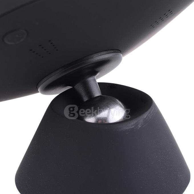 QI Standard 360 Degrees Rotary Wireless Car Charger for Samsung S6 - Black
