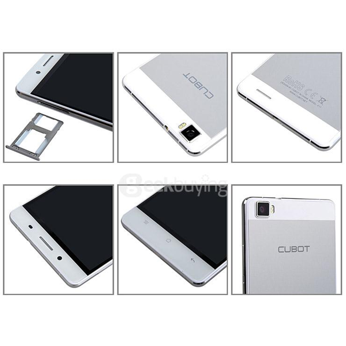 [HK Stock]CUBOT X17 5.0inch FHD 4G FDD-LTE Android 5.1 3GB 16GB Smartphone 64bit MTK6735A Quad Core 16.0MP OTG HotKnot - White