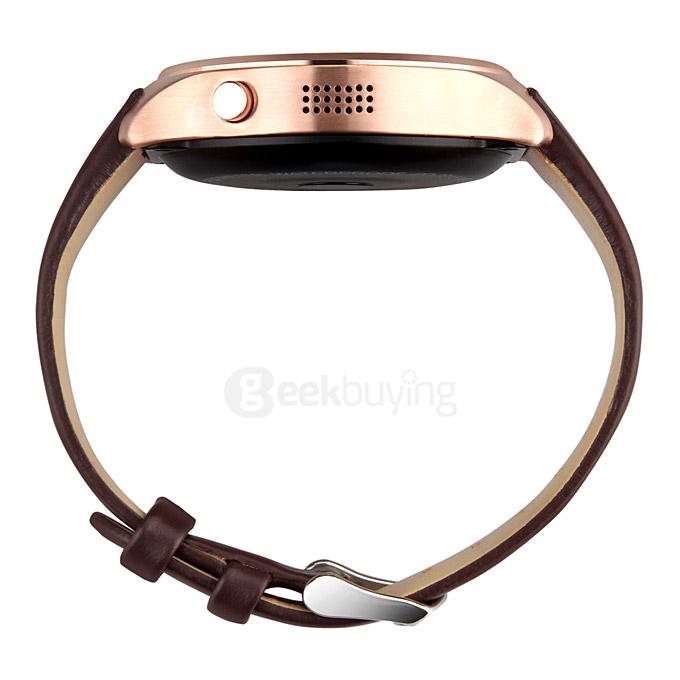 Oukitel A29 MT2502C Smart Watch Phone 1.22inch Sapphire Screen Capacitive Touch SIM Bluetooth 4.0 IP53 Waterproof - Gold