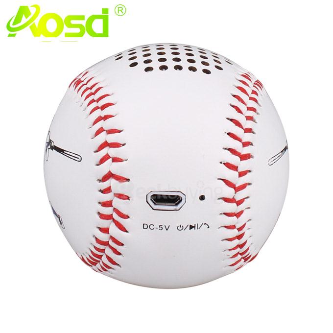 Baseball Style Bluetooth Speaker BT4.0 Handsfree Calls Music Player