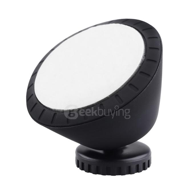 QI Standard 360 Degrees Rotary Wireless Car Charger for Samsung S6 - Black