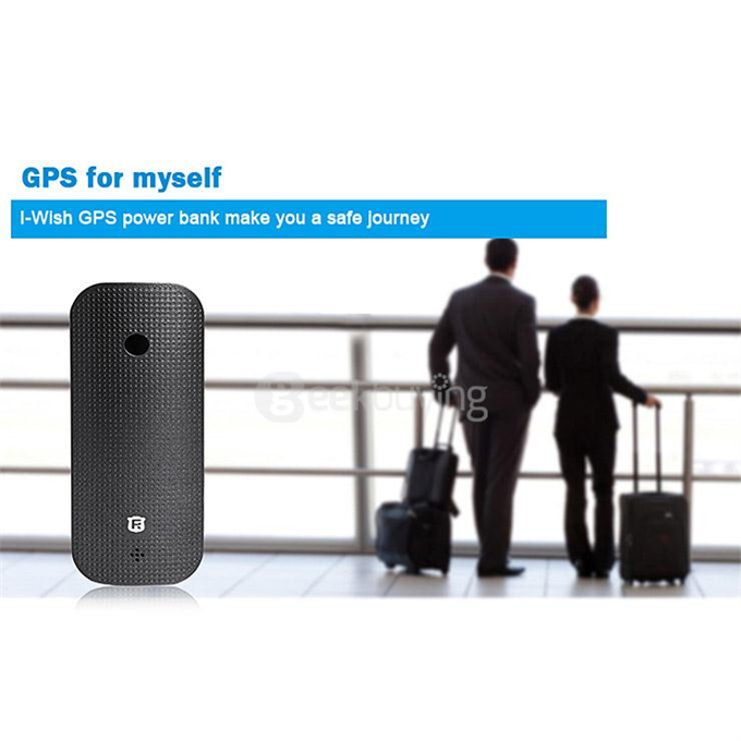 REACHFAR RF-V20 7 In 1 Multifuncional GPS Tracker 4500mah Power Bank - Blue