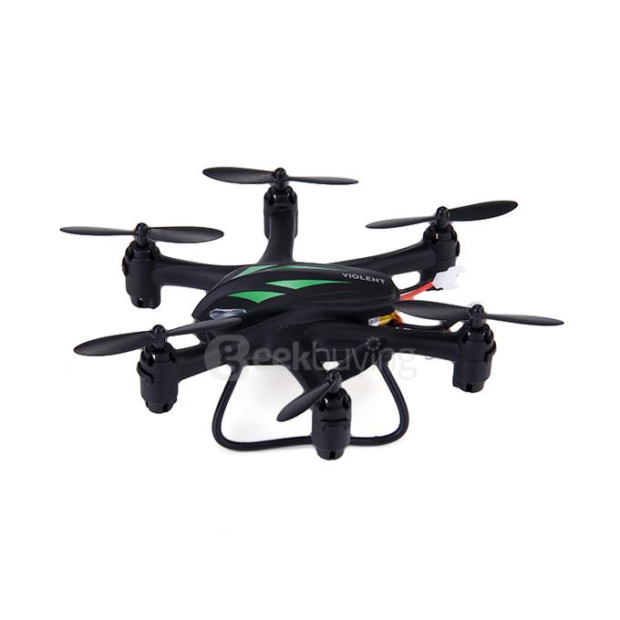 WLtoys Q282G 5.8G FPV With 2.0MP Camera 6-Axis RC Hexacopter RTF - Black+Green