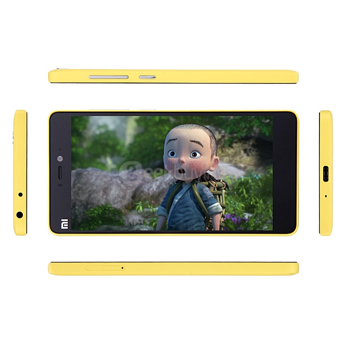 Xiaomi Mi4C 5.0inch Android 5.1 2GB 16GB Smartphone 4G FDD-LTE 64-bit Snapdragon 808 Hexa Core 1.8GHz 13.0MP 5.0MP USB Type-C Edge Tap - Yellow