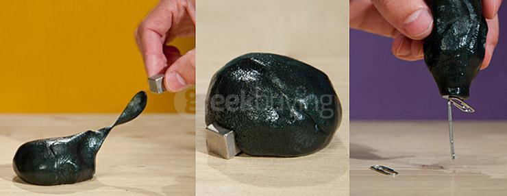 ZOYO Magnet Magnetic Putty Plasticine Decompression Toys - Silver