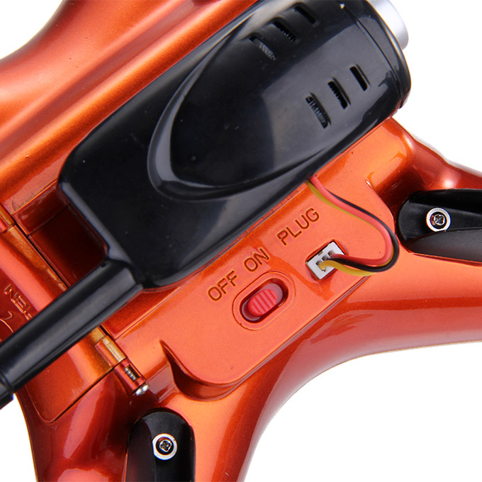 Syma X5SW Explorers 2 Wifi Headless Mod FPV RC Quadcopter 0.3MP Camera 2.4GHz 6-axis 360 Degree Eversion RTF - Red