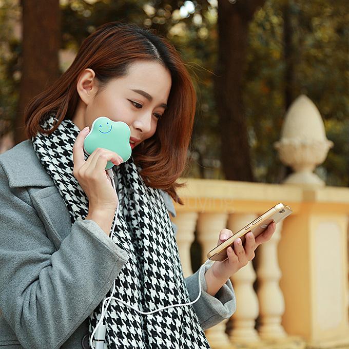 Lucky Star 3600mAh Power Bank Hand Warmer - Blue