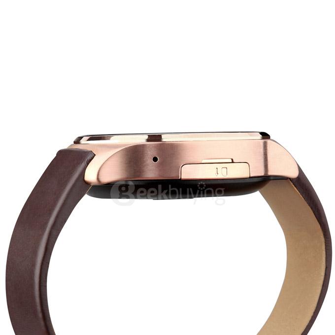 Oukitel A29 MT2502C Smart Watch Phone 1.22inch Sapphire Screen Capacitive Touch SIM Bluetooth 4.0 IP53 Waterproof - Gold