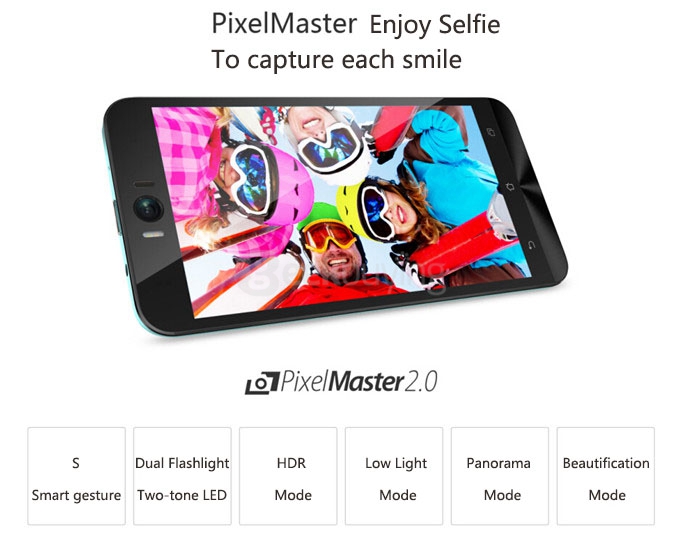 ASUS ZenFone Selfie ZD551KL 5.5inch FHD 3GB 16GB 4G SmartPhone Qualcomm MSM8939 Octa Core Dual 13.0MP Camera - Pink