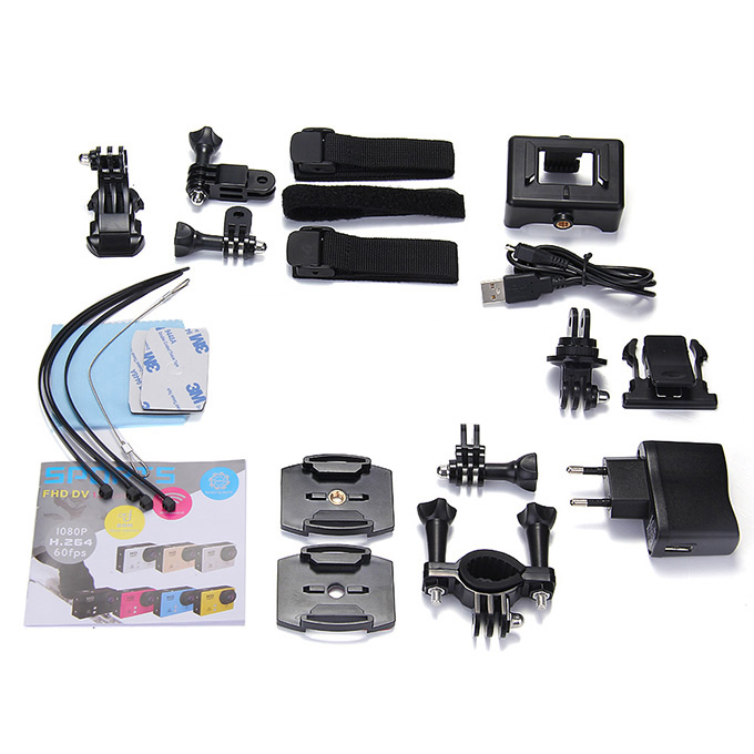 Original X8HW wifi Sports Camera 170 Wide Angle 1080P FHD 60fps Waterproof 30M Helmet Camera Underwater Sport Camcorder