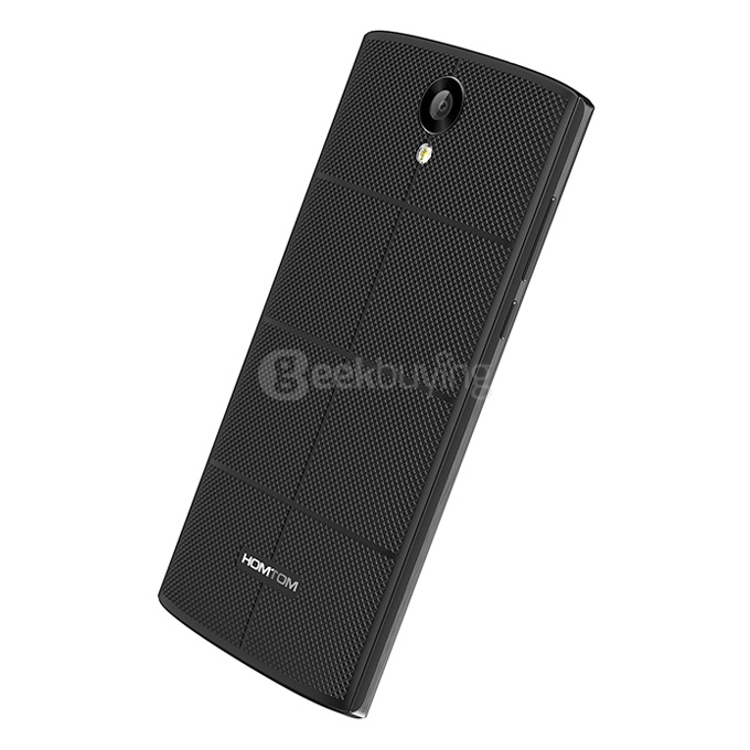 [Package B]HOMTOM HT7 5.5inch HD Screen MT6580A Quad Core Android 5.1 1GB RAM 8GB ROM Smartphone(Black) + Soft Case + Tempered Glass