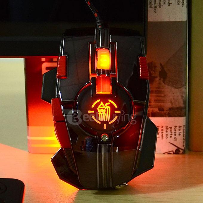 JIANSHENGYIZU JS-XINGJUE 10 Key Wired Professional Gaming Mouse