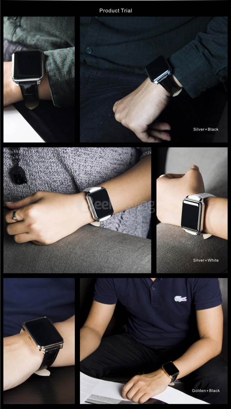 F2 Bluethooth 4.0/3.0 Smart Watch MTK2502 1.55