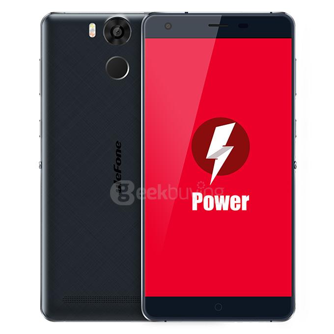 [Package B]Ulefone Power 5.5inch FHD 4G LTE Android 5.1 3GB 16GB Smartphone(Blue) +TPU Case(Transparent)+Tempered Glass Screen Protector