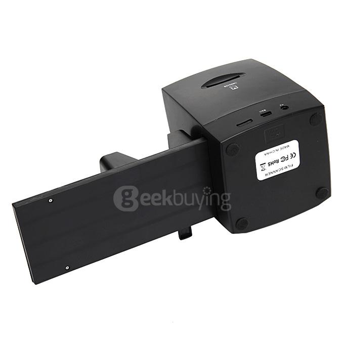 5.0MP 35mm Negative Film Slide Film Scanner USB Digital Photo Copier - Black