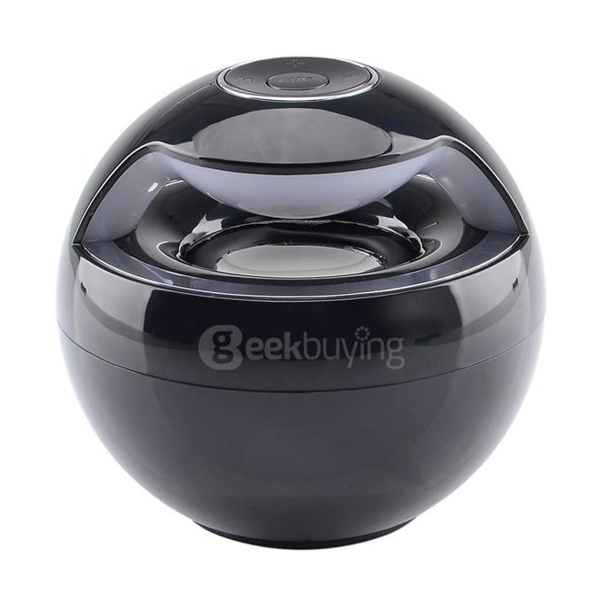 AJ-69 Upgrade Version Waterproof Swan Style Bluetooth Speaker with TF - Black
