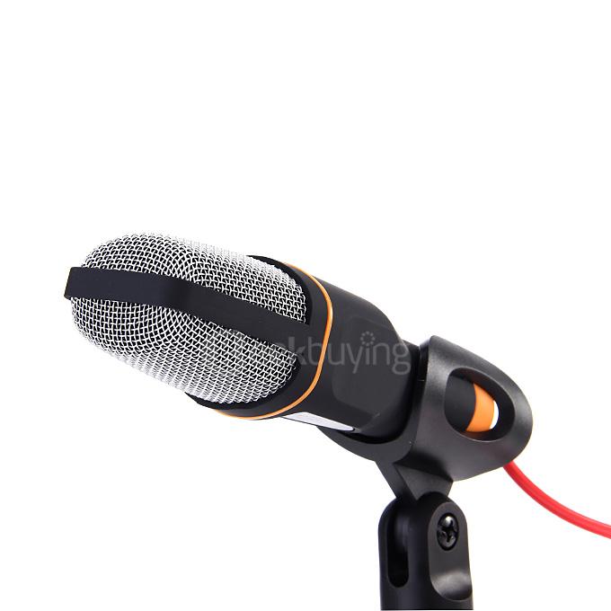 SF-666 3.5mm Audio Jack Wired Condenser Microphone Studio Podcast Singing Home Karaoke Mic with Tripod