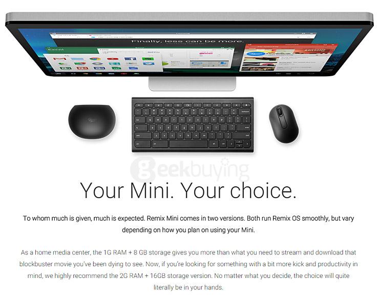 [HK Stock] Jide Remix OS Mini BOX 64bit Allwinner H64 Quad Core 2G/16G 802.11b/g/n Bluetooth 4.0 HDMI 1080P H.265