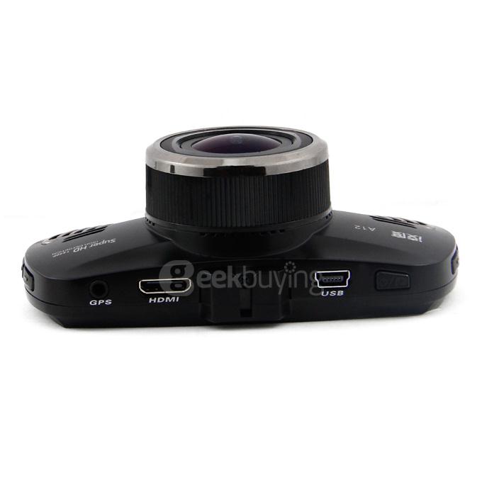 Blackview D201-1 Ambarella A12 Chipset Car DVR Recorder Super HD 1440P H.264 / 170 Degree View Angle / Night Vision Car Camcorder - Black